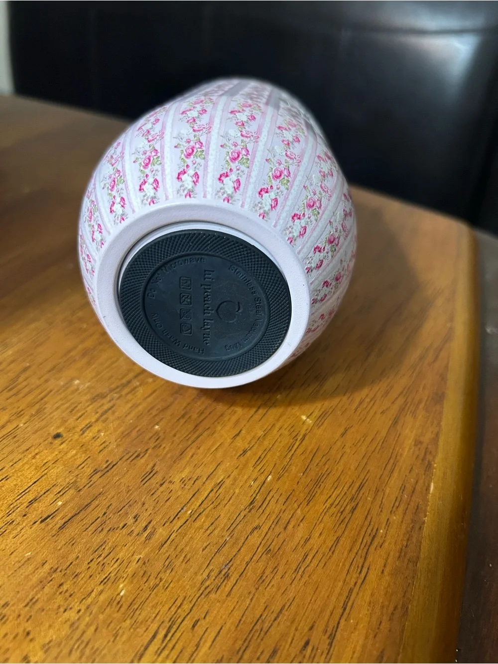 Pink Floral Insulated Tumbler